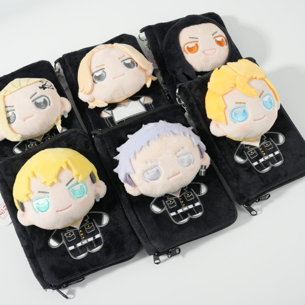 Mô tả sản phẩm: Túi kéo khóa plush Tokyo Revengers