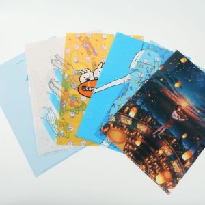 BÌA KẸP A4 NHỰA TRONG HOẠT HÌNH (CLEAR FILE)