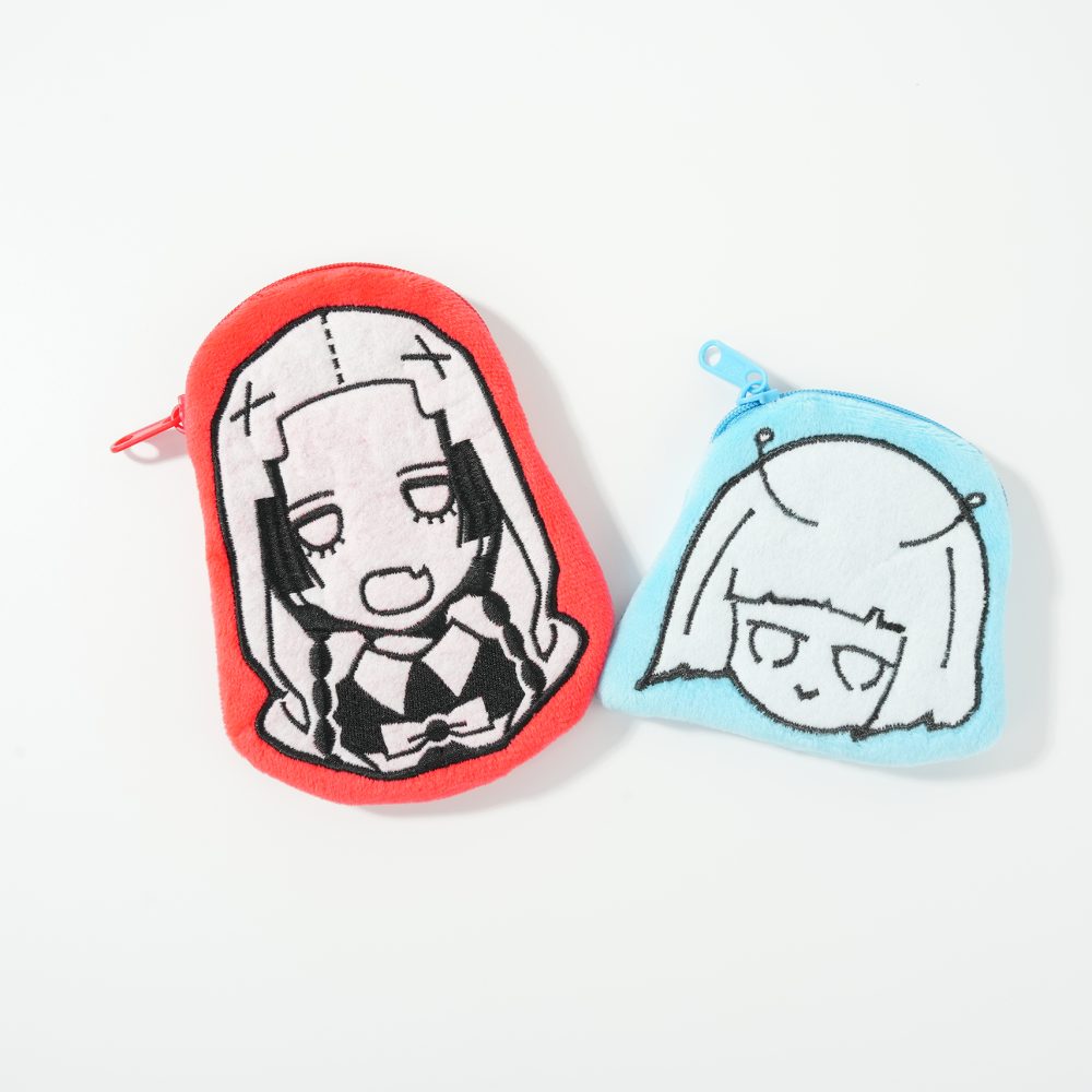 Ví Vải Họa Tiết Anime Mini Zipper Dễ Thương